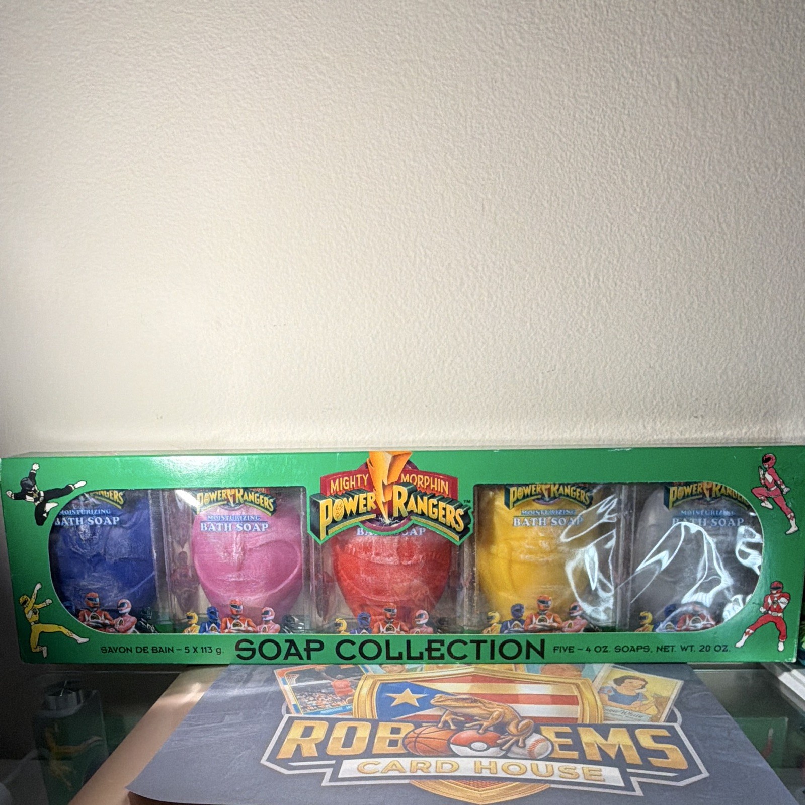 Rovar 1994 Mighty Morphin Power Rangers Moisturizing Soap Collection 20 oz