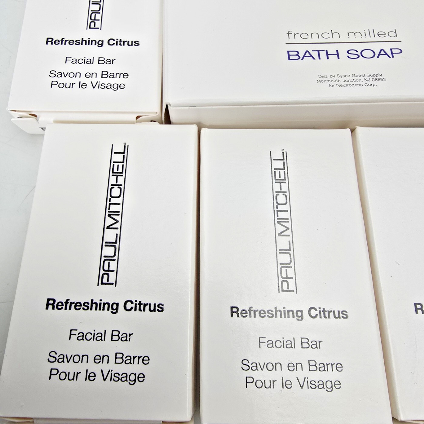 Paul Mitchell Neutrogena Soap Refreshing Citrus Travel Size French Mill 10 Count