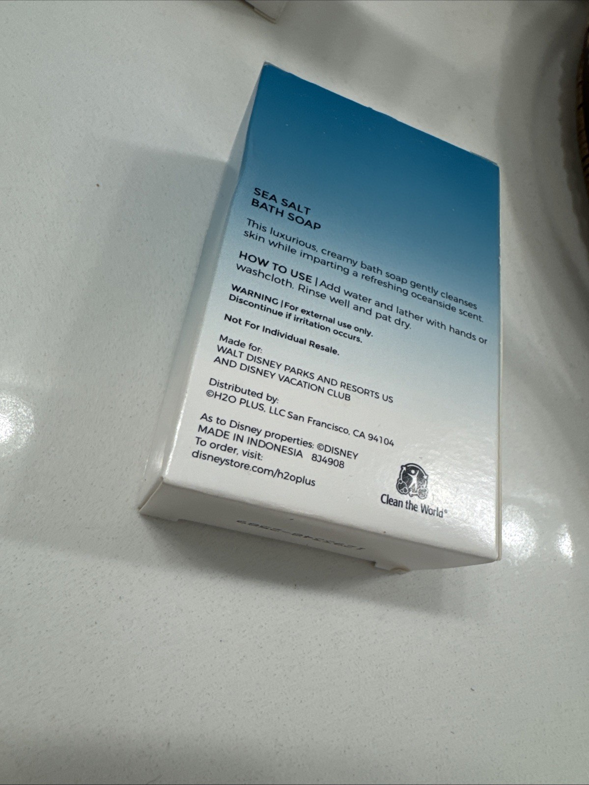 Walt Disney World Resorts Sea Salt Bath Soap Bars (2 oz Each) Brand New