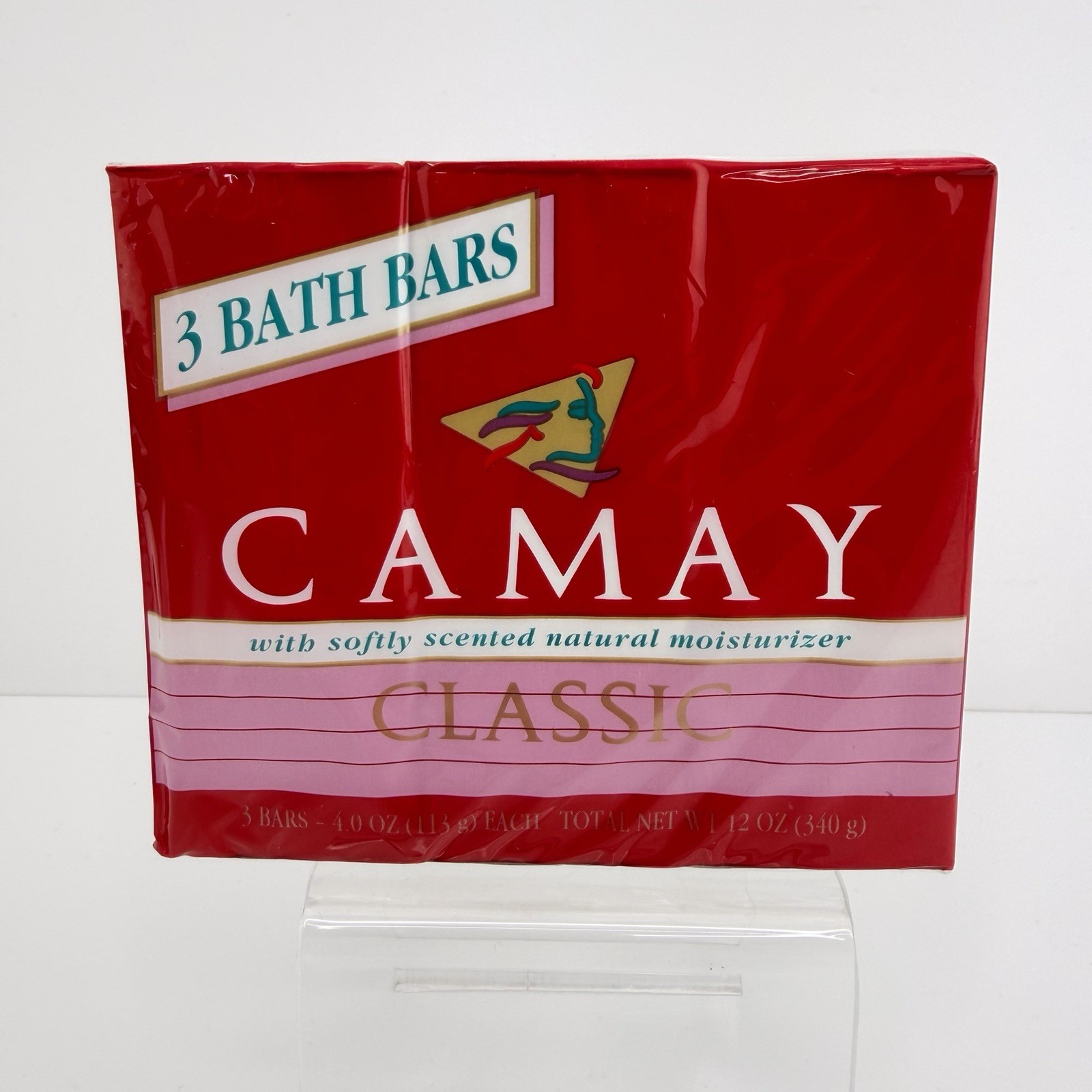 VTG Camay Soap Pink Classic Softly Scented Beauty Bar 3 Bars 4 Oz Discontinued