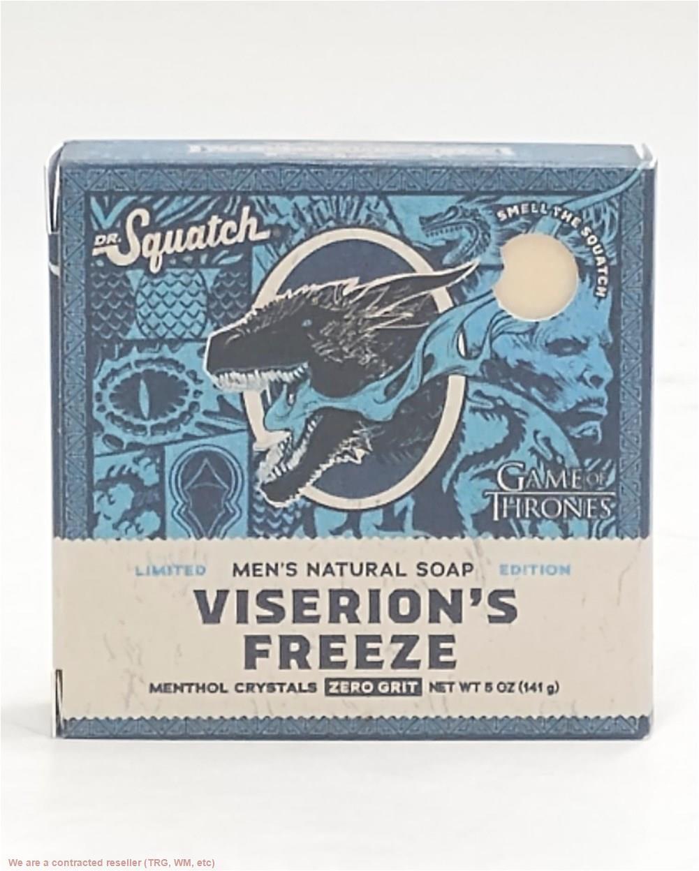 DR. SQUATCH Men’s All Natural Bar Soap – Viserion’s Freeze – 5oz *SEE DEAL!!!*