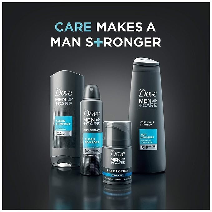 Dove Men+Care Clean Comfort Body+Face Bar, 4 Ounce, 6 Count (Pack of 2)