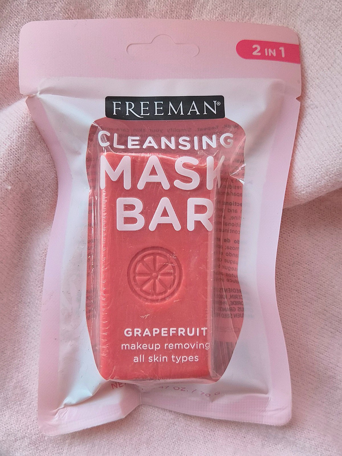 Freeman Cleansing Mask Bar Grapefruit 2.47 oz