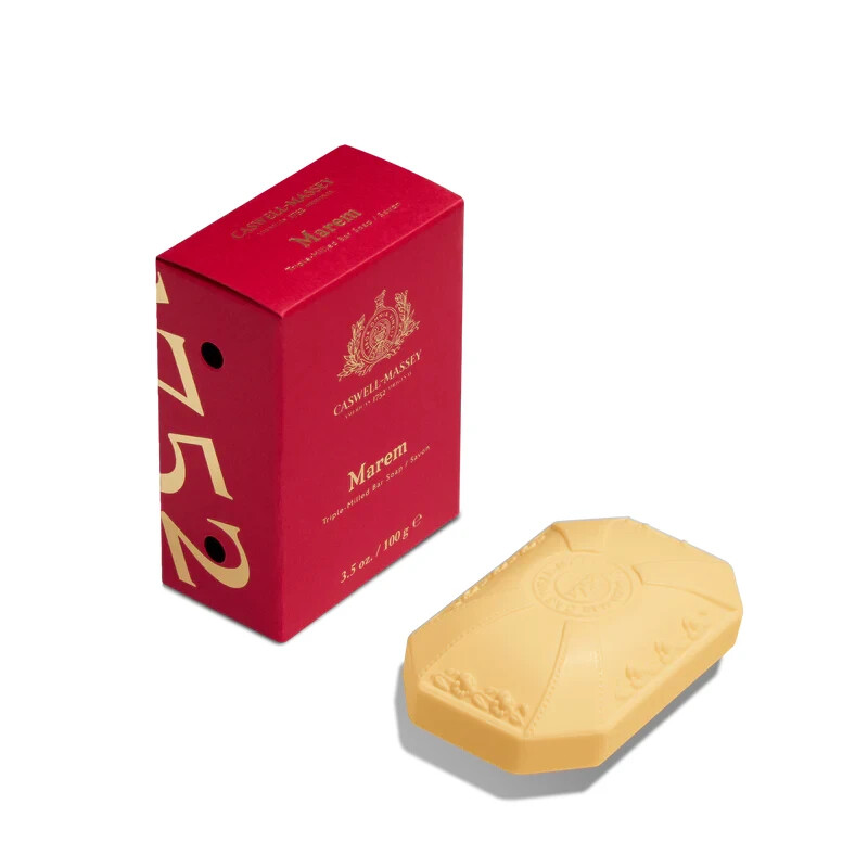 Caswell Massey – Marem Triple-Milled Bar Soap (3.5 oz (100 g) bar)