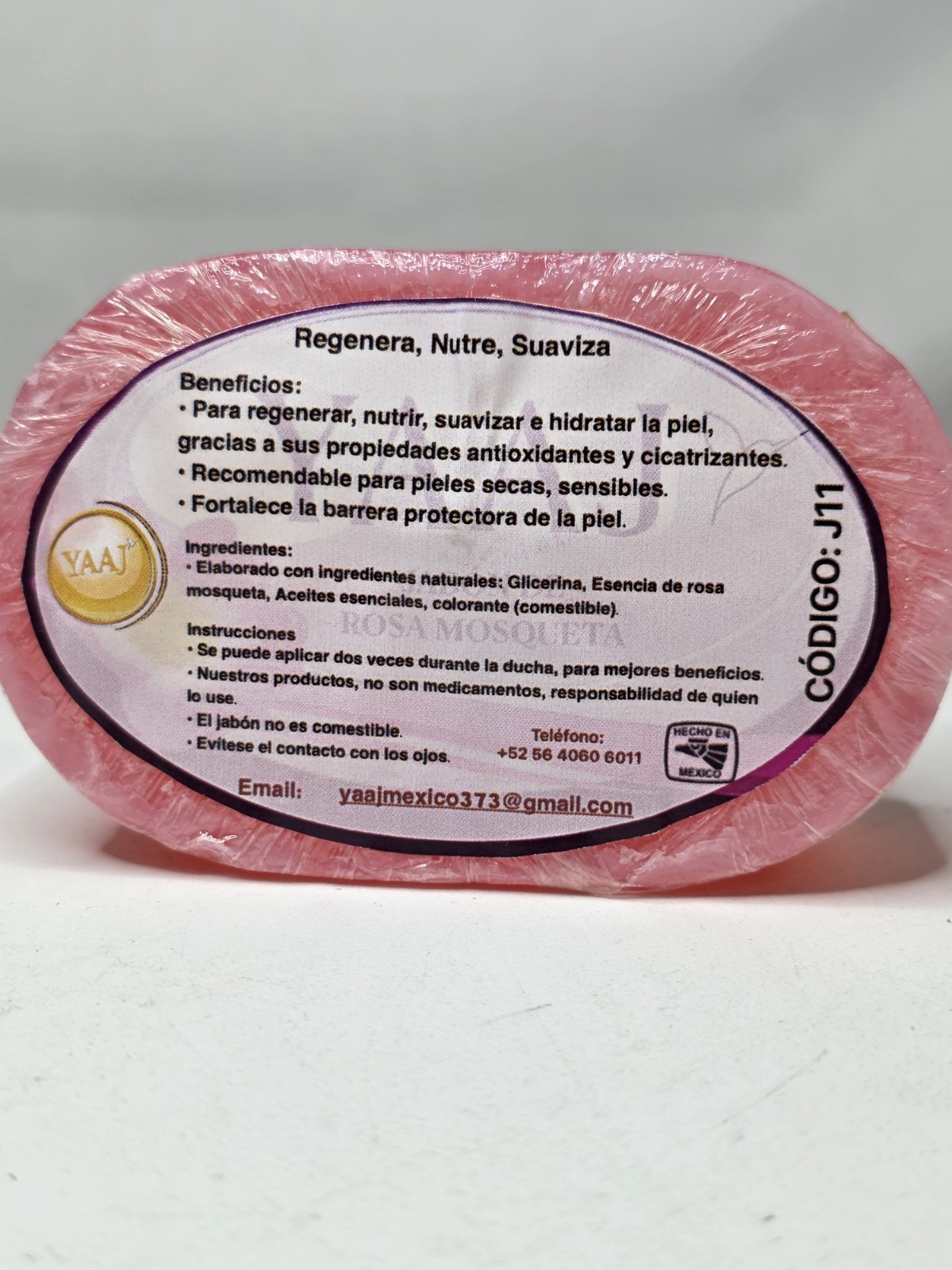Artisanal Soap Bars Combo 4 Pack 100% Natural Ingredients, Essential Oils YAAJ