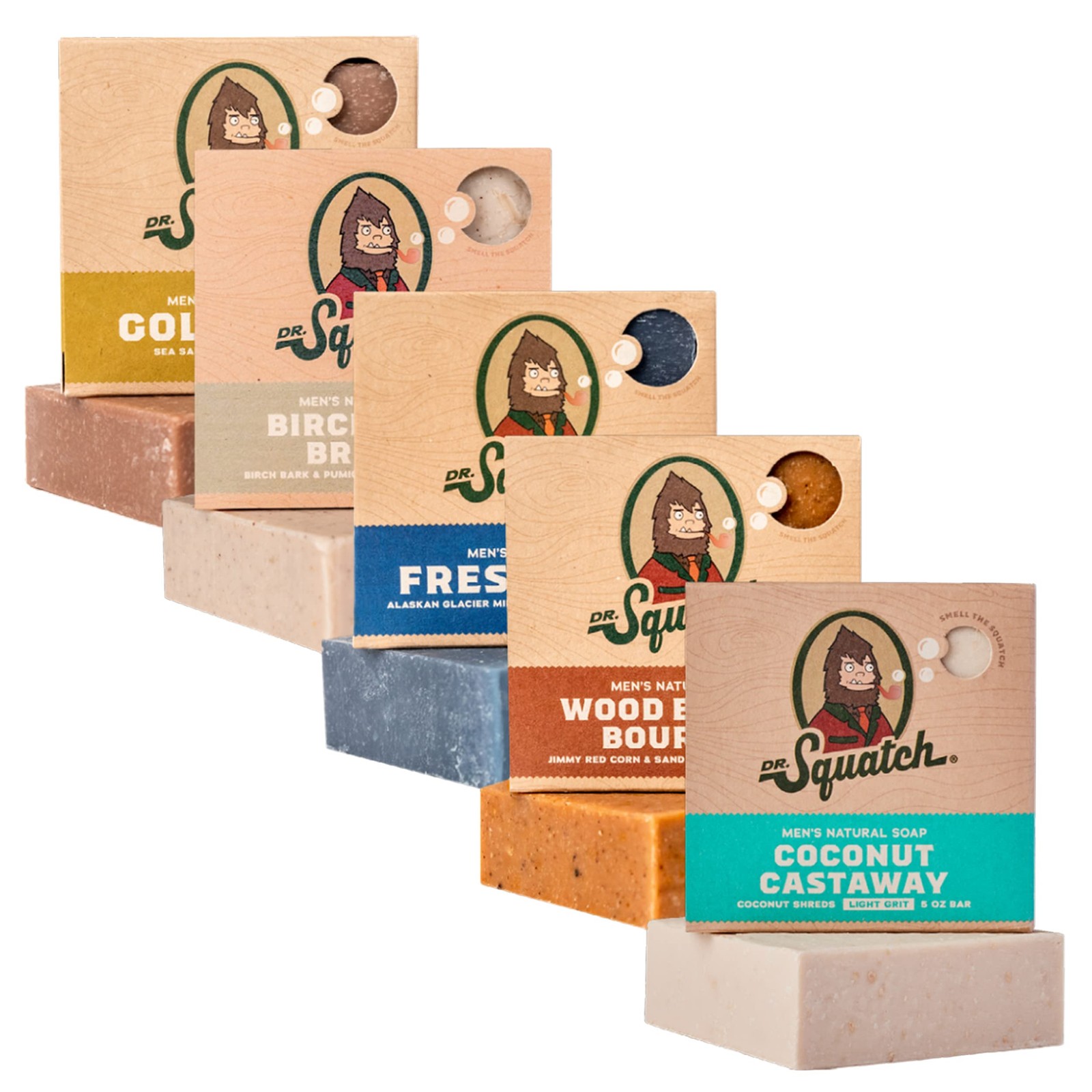 Natural Men’s Bar Soap – Cold Process Body Soap Bar with Natural Oils – Gifts…