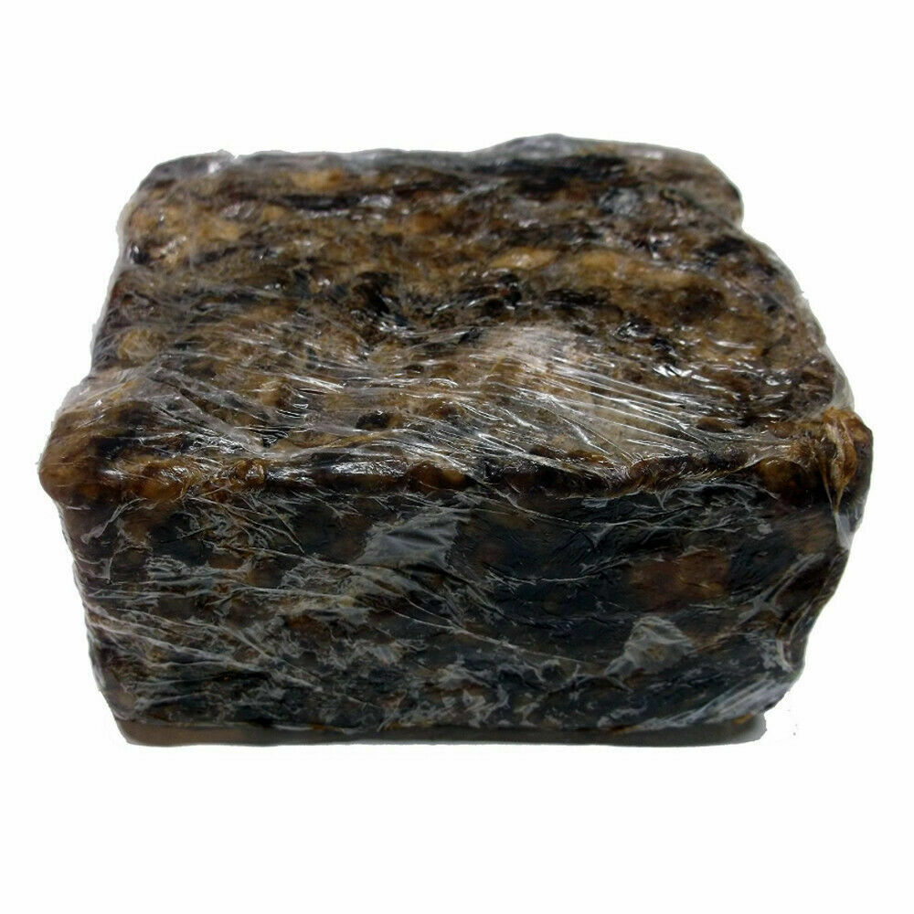 Raw African Black Soap Bar 8oz – PREMIUM QUALITY Organic Unrefined 100% Natural