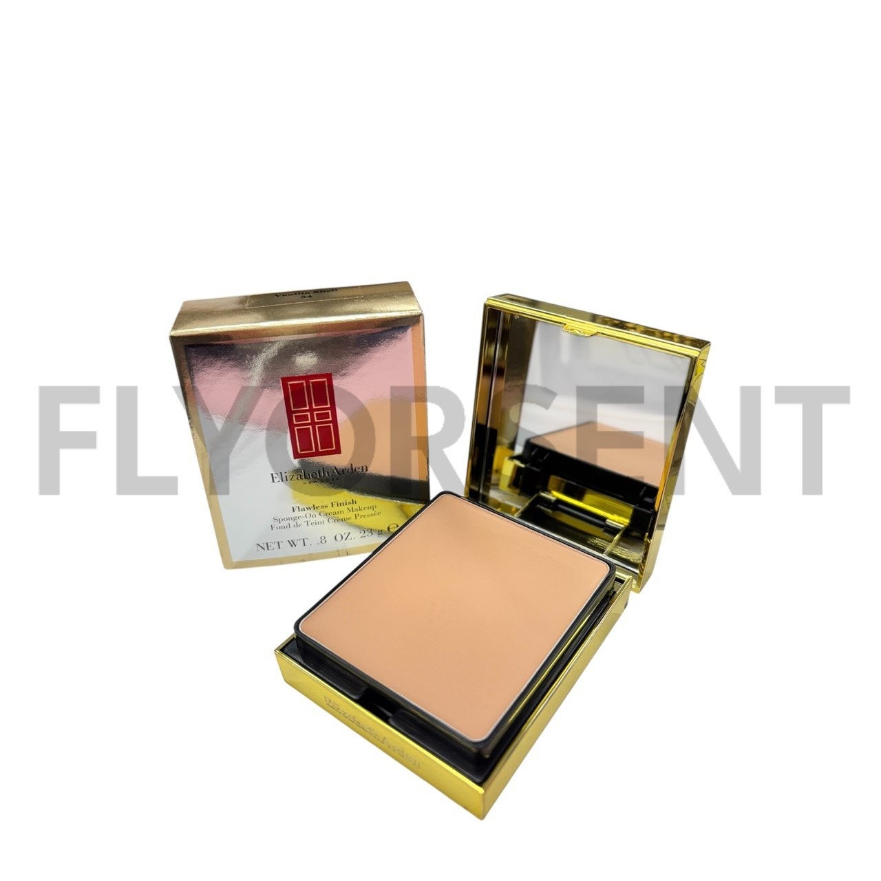Elizabeth Arden Flawless Finish Sponge-On Cream Makeup 0.8 oz- Vanilla Shell 54