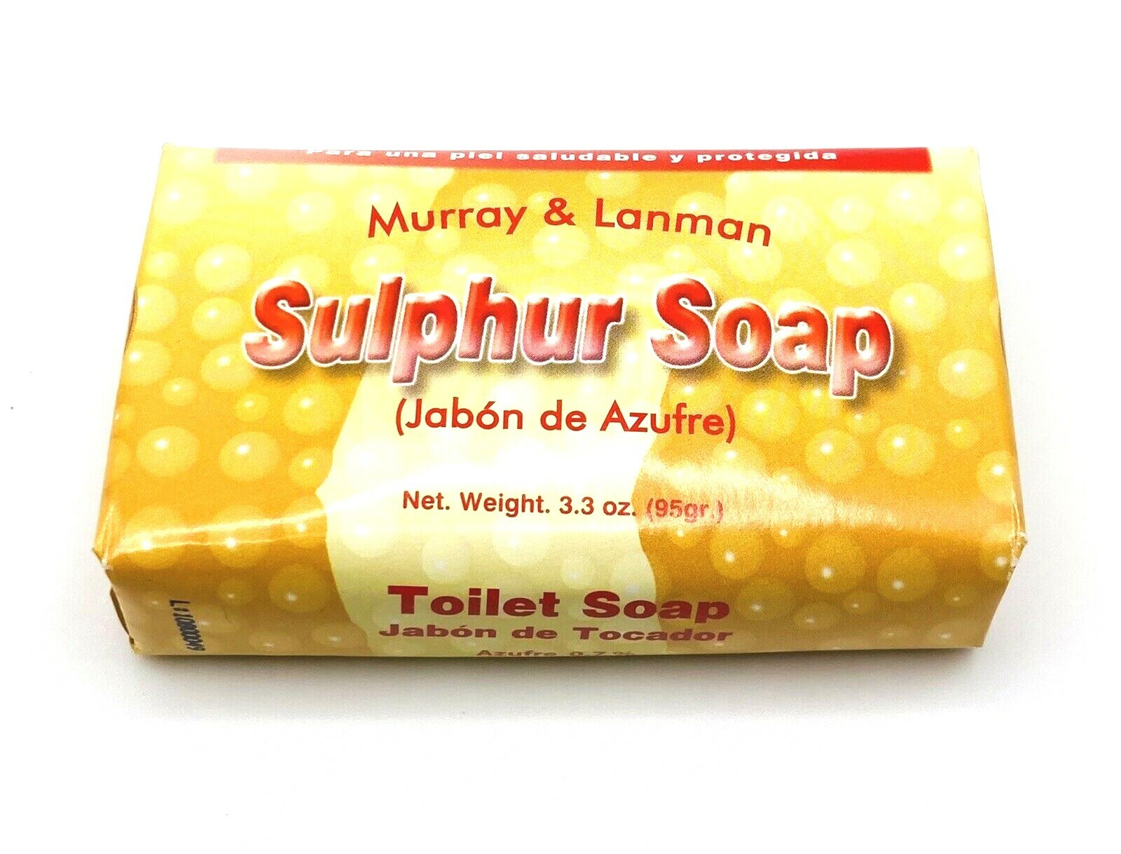 10-Pack Murray & Lanman Sulphur Bar Soap 3.3 oz Original Formula Soap Bars￼