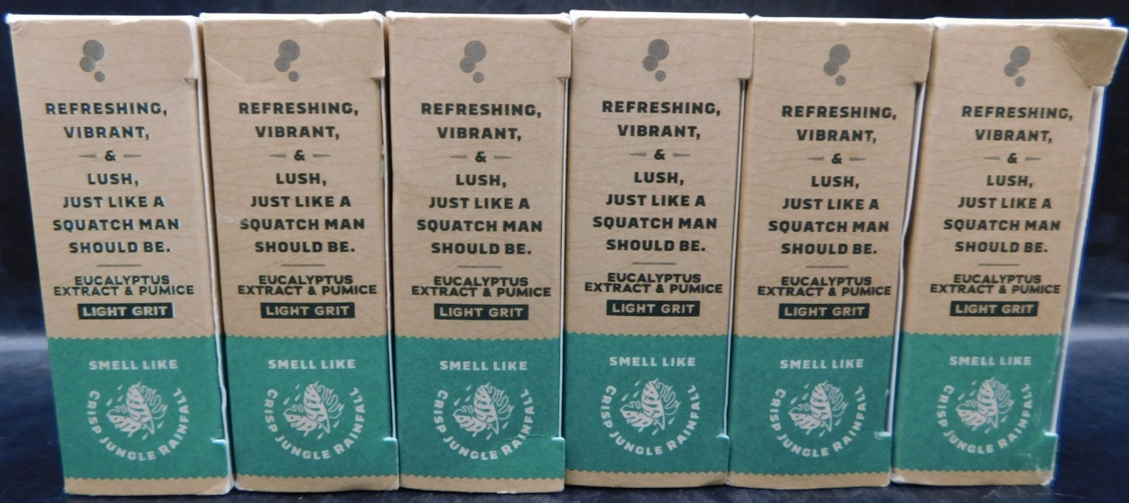 Lot Of 6 Dr. Squatch Men’s Natural Soap Rain Forest Rapids 5oz Ea New & Unused