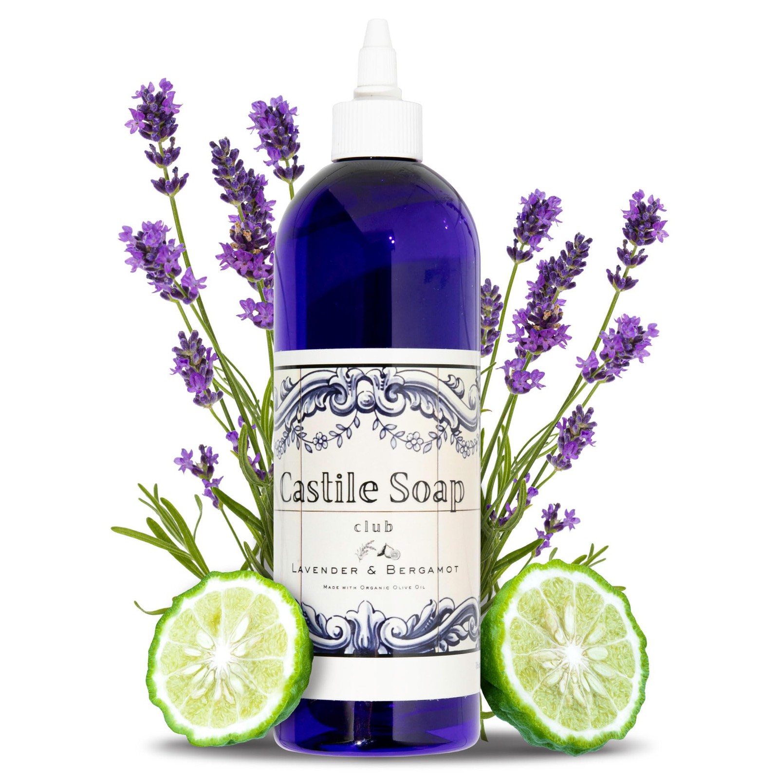 Natural Castile Soap | Organic Liquid Soap for Hair, Body, Hands & Home | Con…