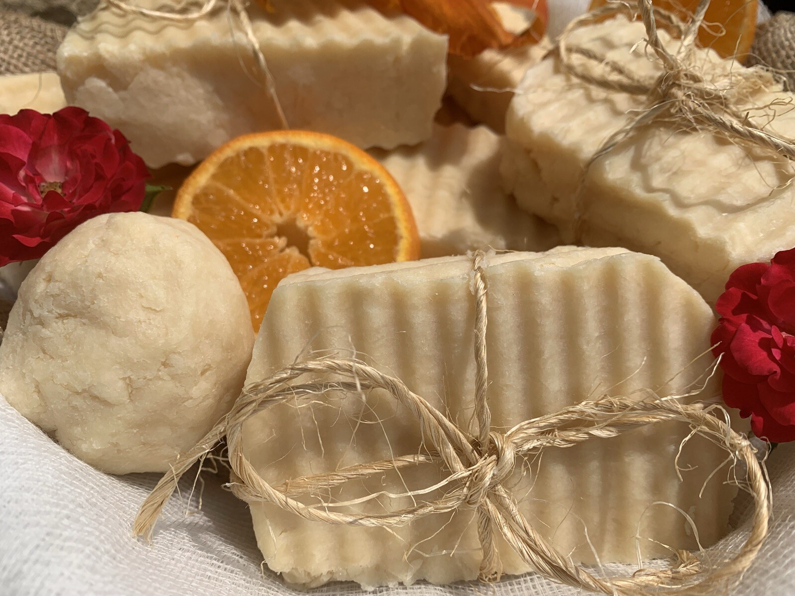 Artisan bar soap tropical orange
