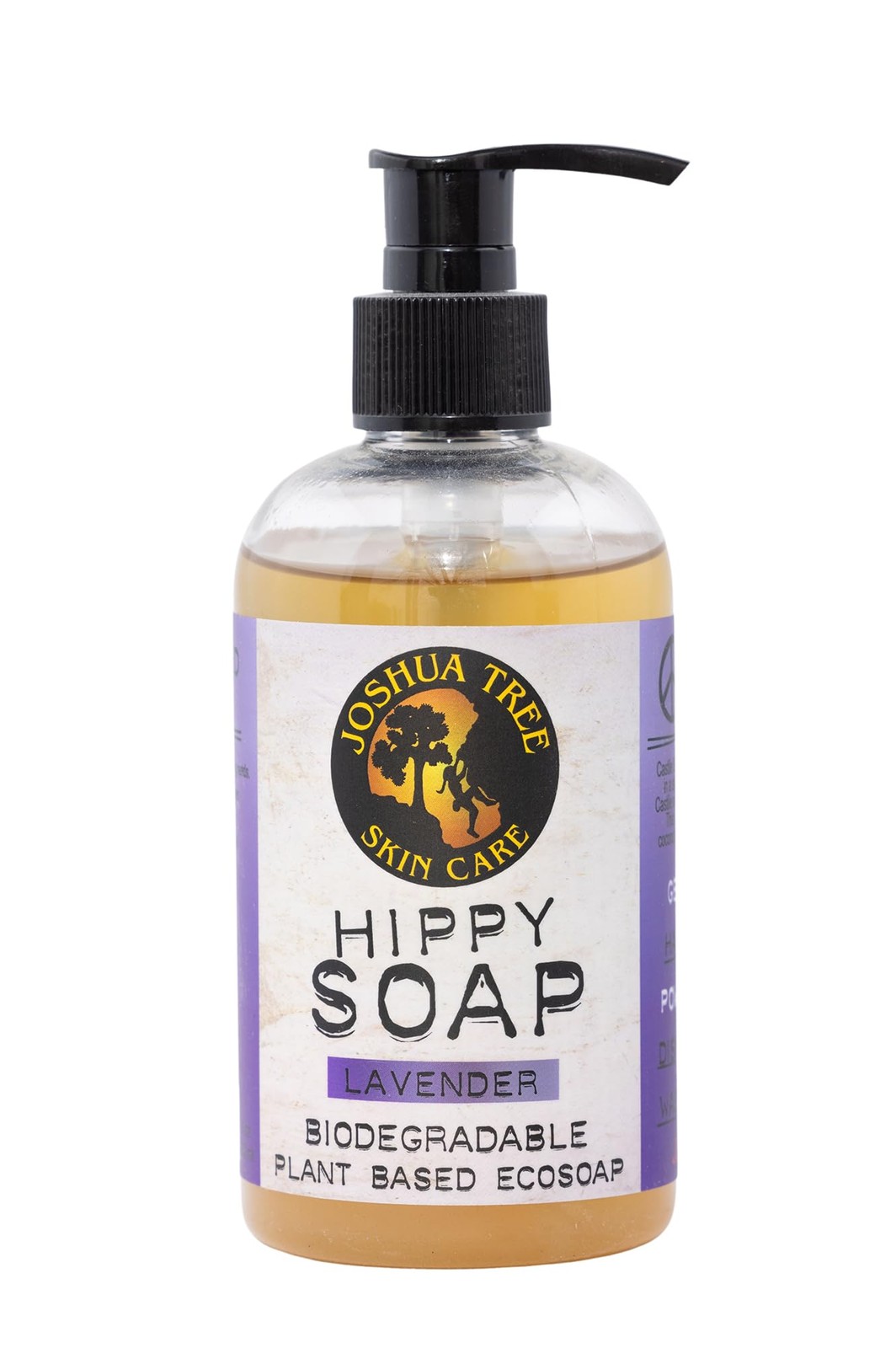 Skin Care 8 oz. Organic Hippy Soap – Biodegradable Plant Based Eco Soap (Lave…