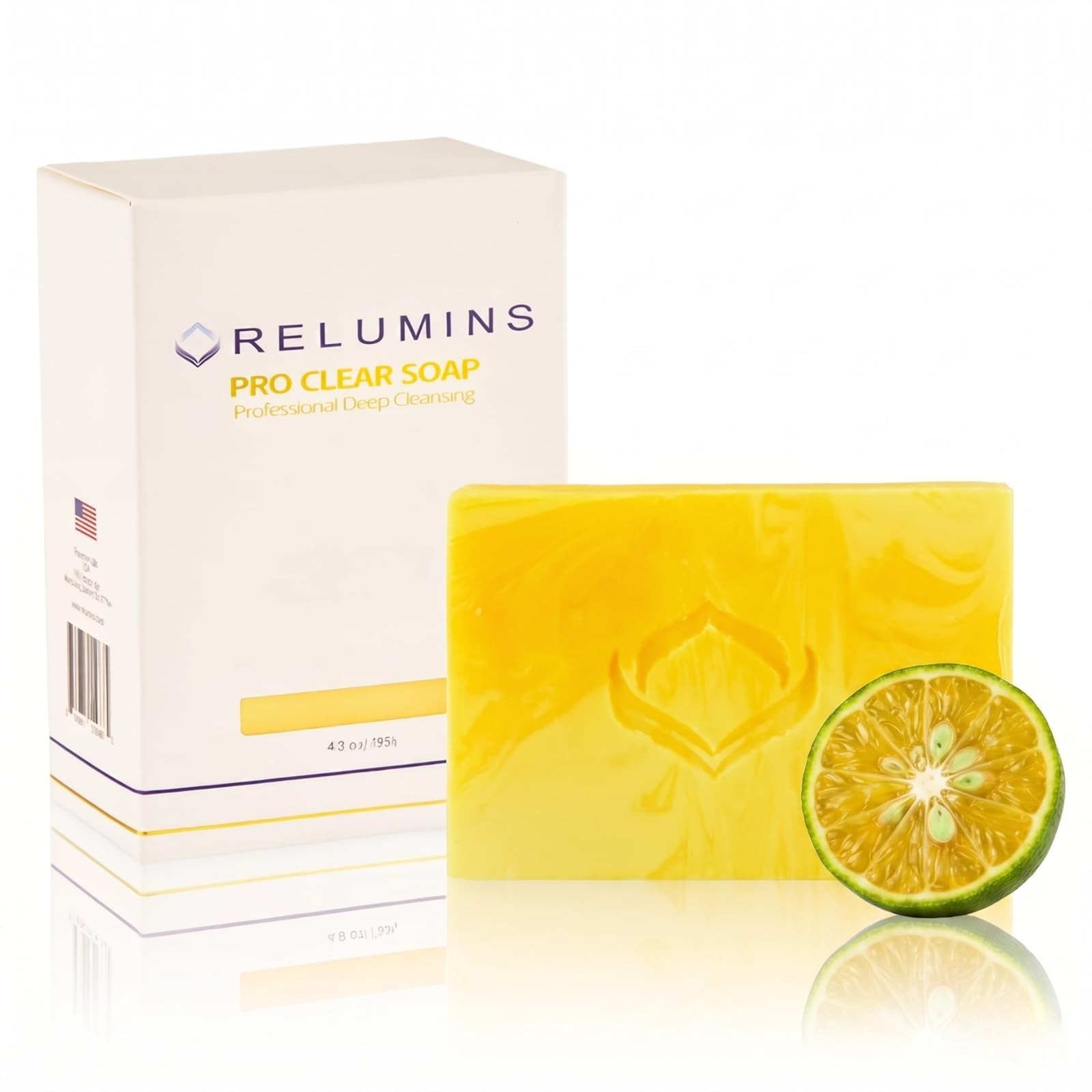 Relumins Authentic Professional Clear Soap with Calamansi & Salicylic Acid 135g