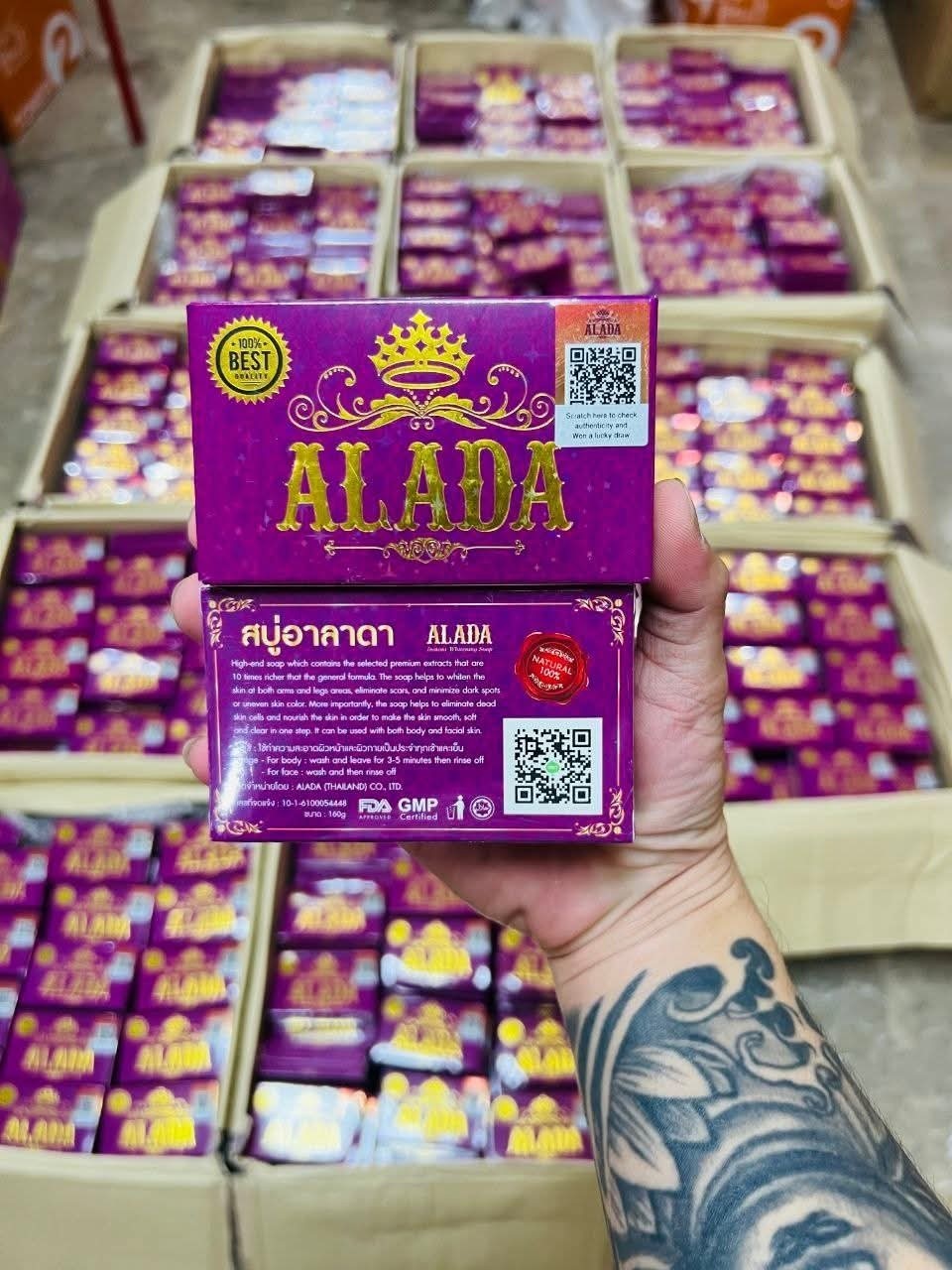 ALADA BEAUTY SOAP AUTHENTIC NATURAL BATH SOAP 160g X2