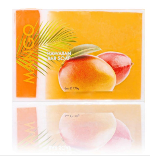 Maui Soap Co – Mango Bar Soap w/ Kukui & Coconut Oil (2 bar)