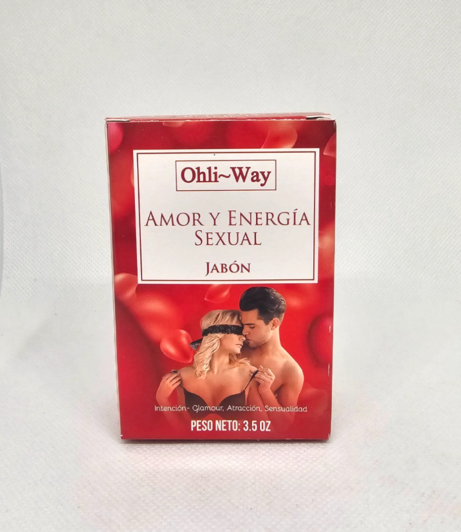 JABON AMOR Y ENERGIA CON FEROMONAS / LOVE AND ENERGY SOAP DOMINA AL SEXO OPUESTO