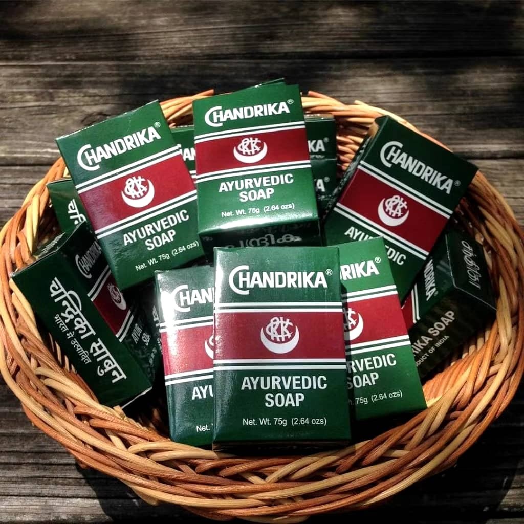 Chandrika Soap Ayurvedic – Indian Soap – Chandra Soap 2.64 Oz – Case Of 10