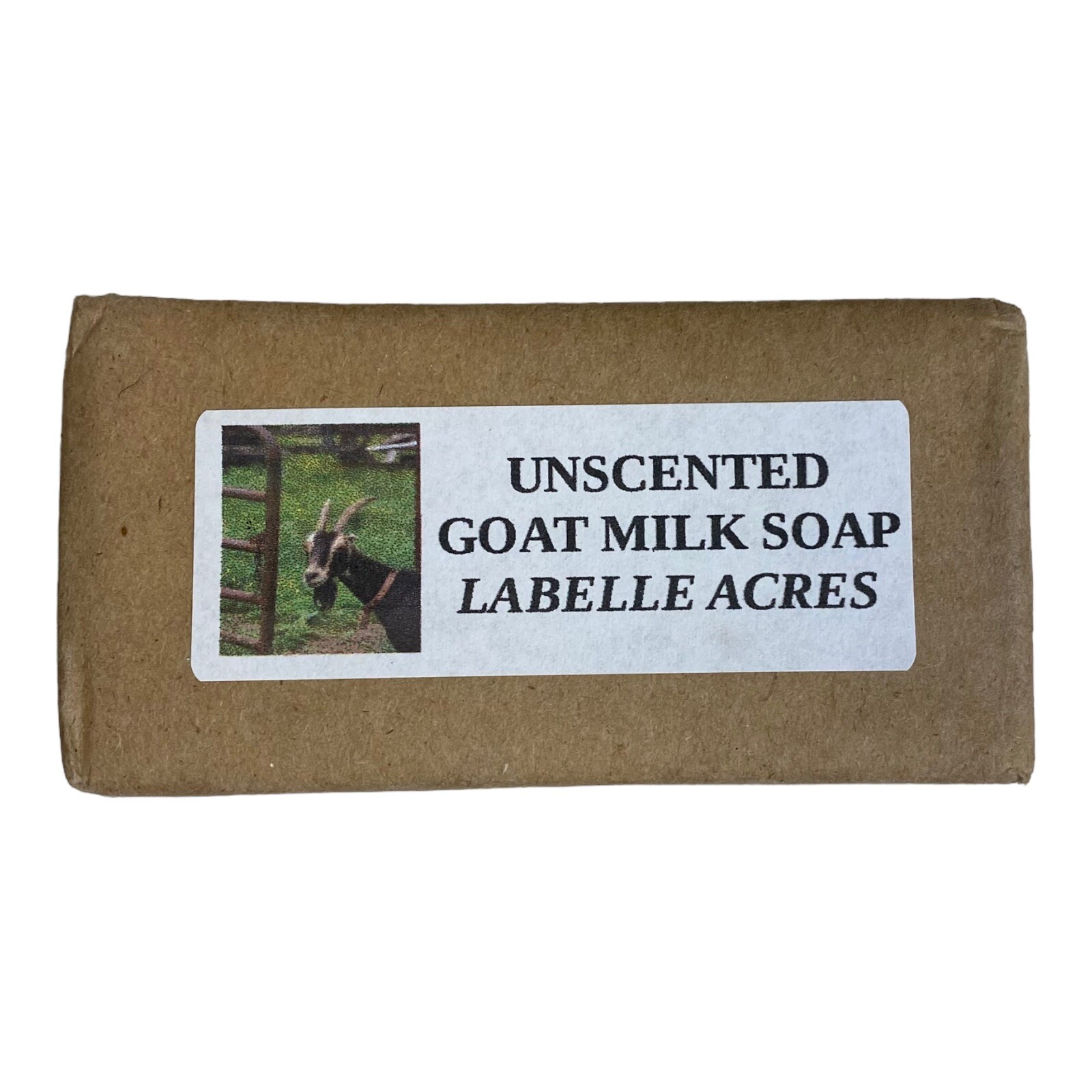 Goat Milk Soap Unscented Eczema, Psoriasis, Acne, Dry Skin, Labelle