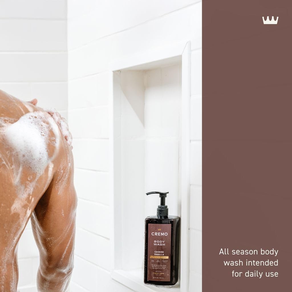 Cremo Rich-Lathering Casked Vanilla Body 32 Fl Oz (Pack of 1), does not apply