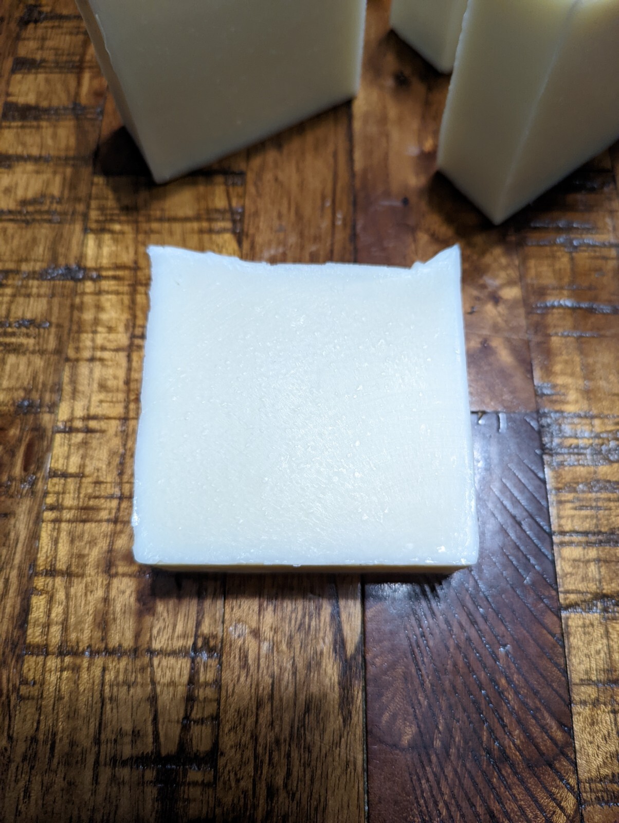 5 Handmade Soap Bars: Olive, Avocado, Coconut Oil. Pure soap, no color/scent
