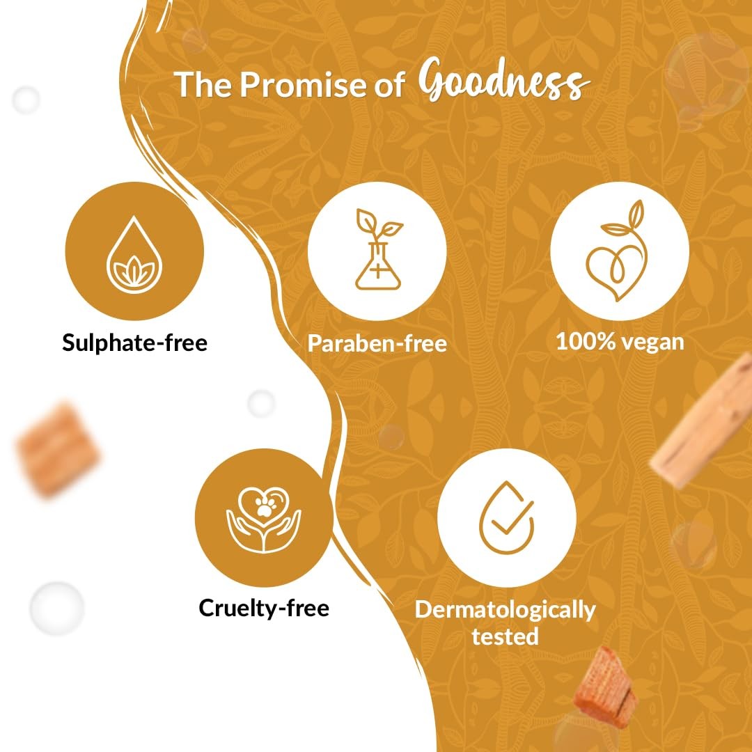 Ayurvedic Sandal Soap, 125g (4+1 Offer Pack)