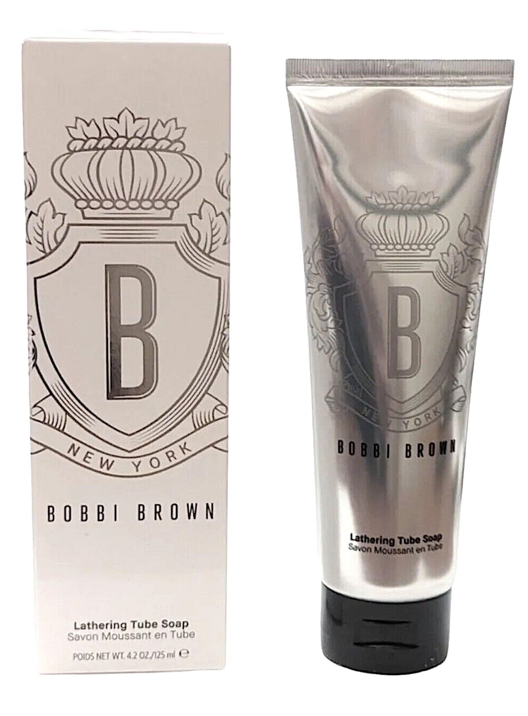 NIB Bobbi Brown Lathering Tube Soap – 4.2 oz / 125 ml