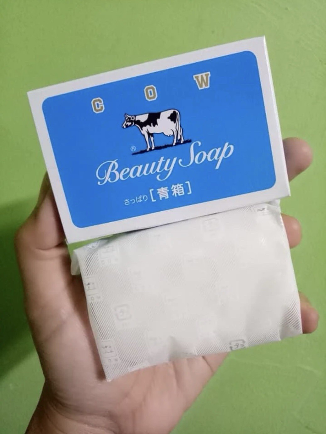 Cow Brand Beauty Bar Soap Blue Made in Japan – USA SELLER
