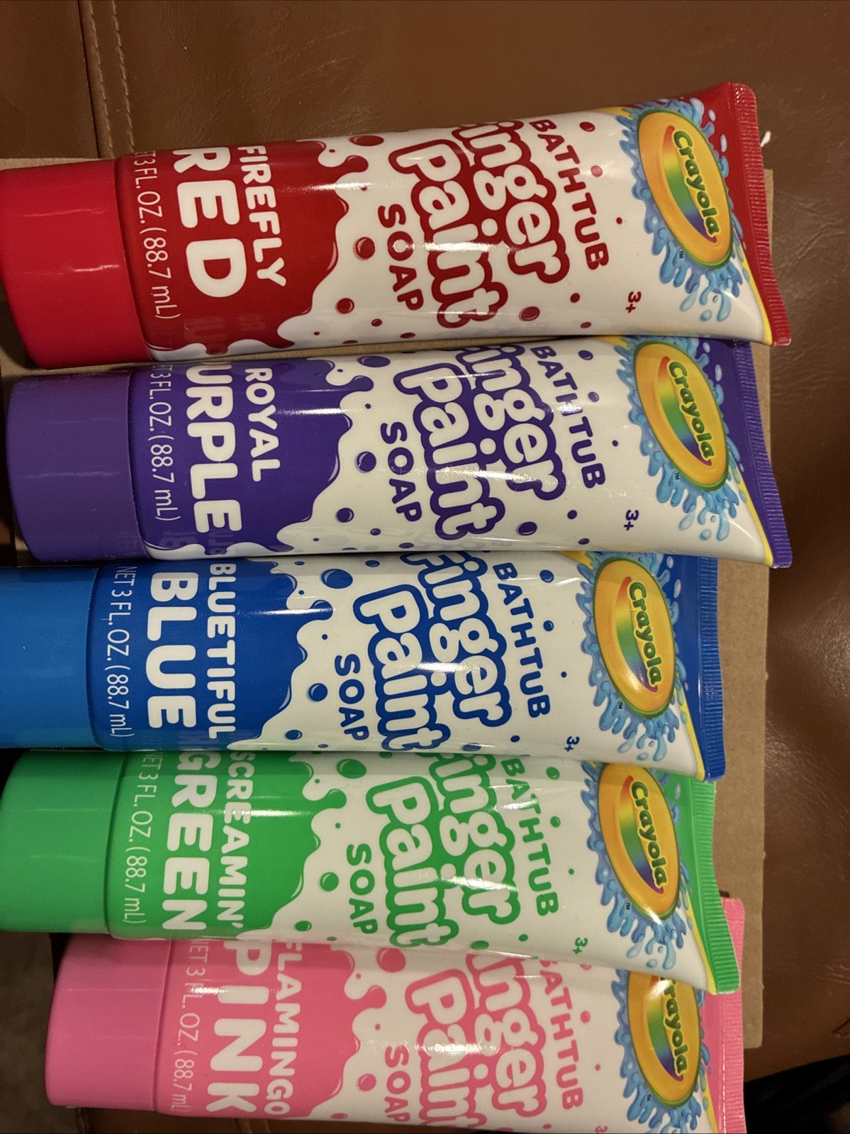 Crayola Bathtub Fingerpaint Soap, 3 Oz, Variety