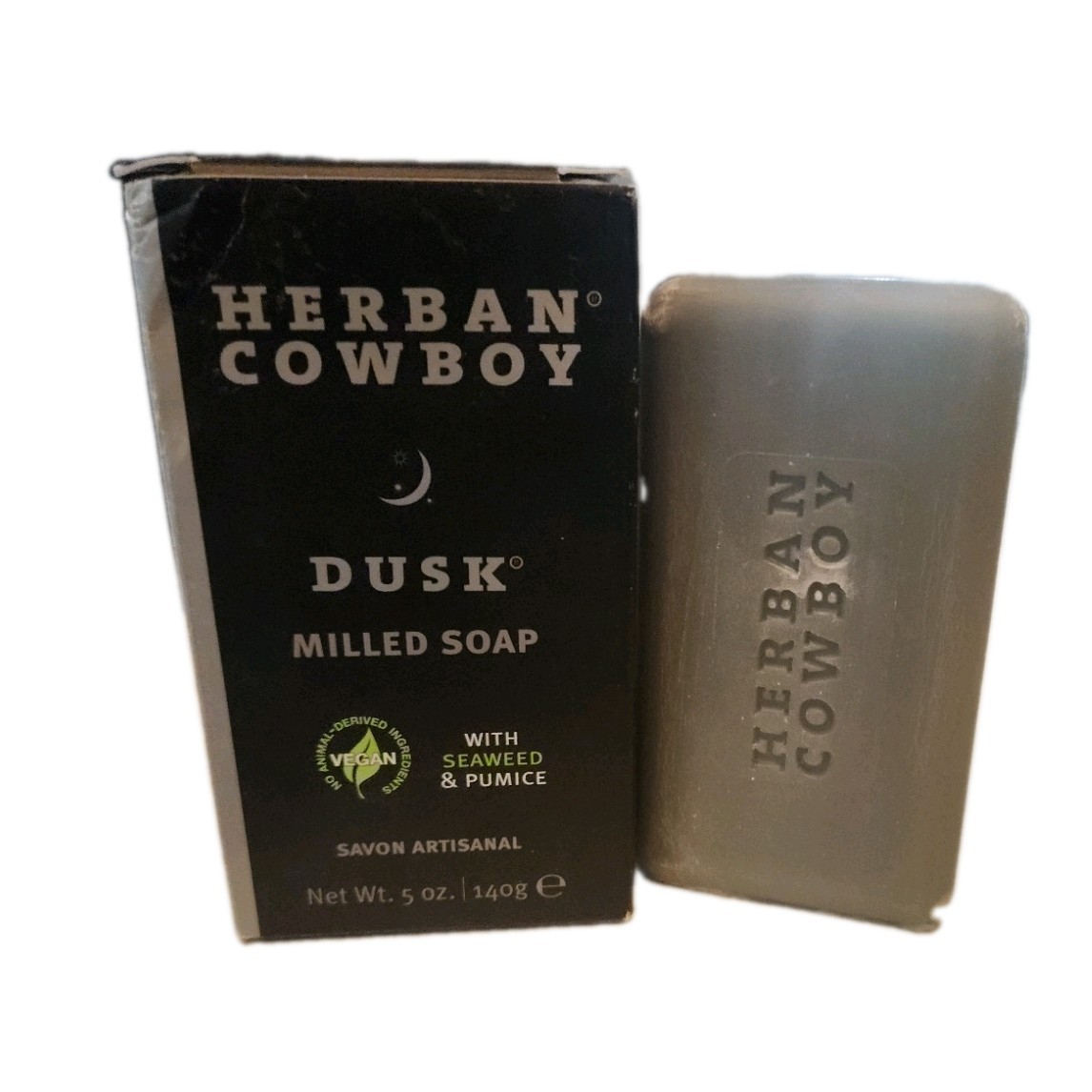 Herban Cowboy Milled Bar Soap Men’s Soap, Dusk, 5 Ounce