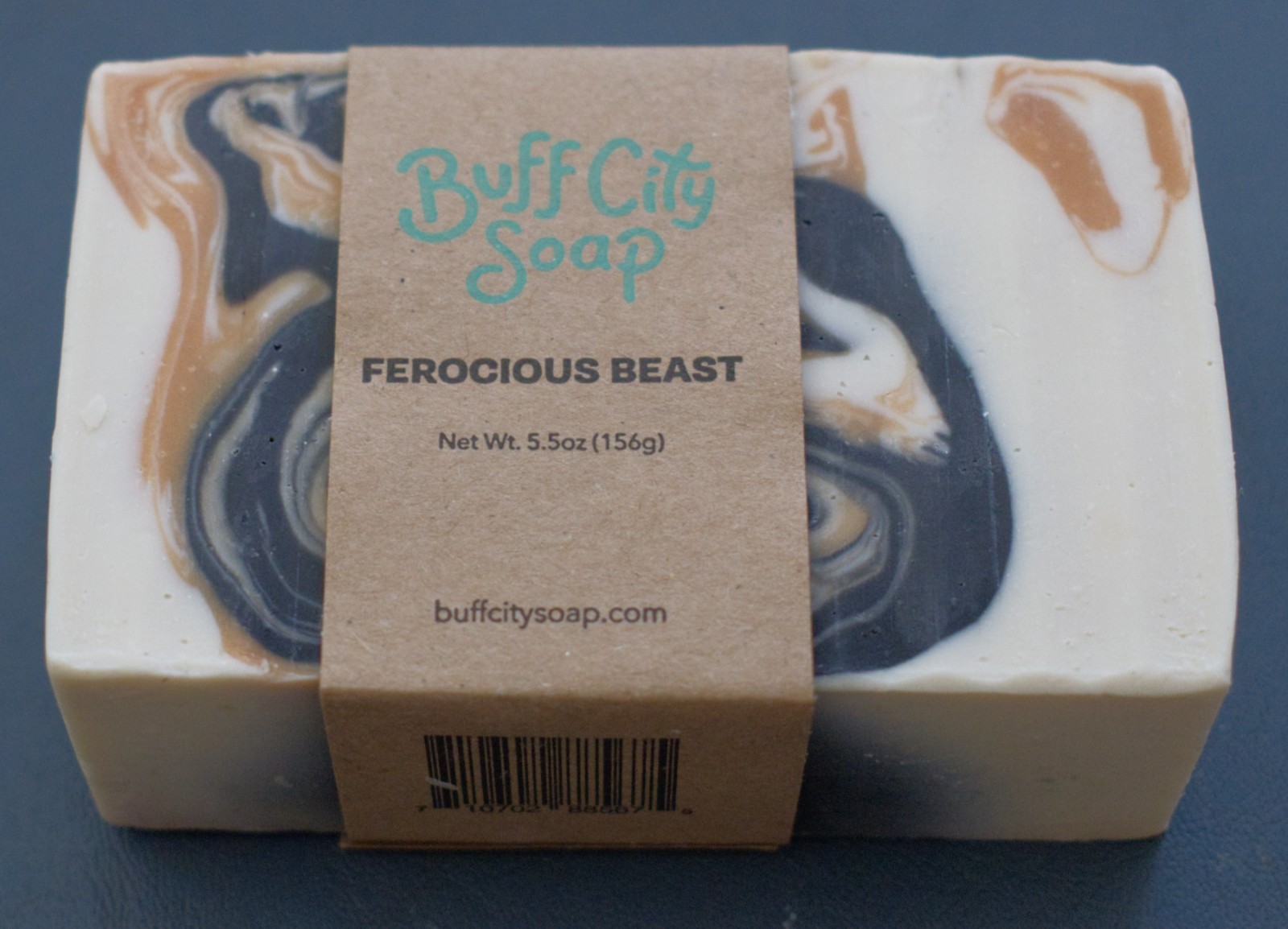 Buff City Soap Handmade Body Bar Soaps For Men Grizz & Grind and Ferocious Beast