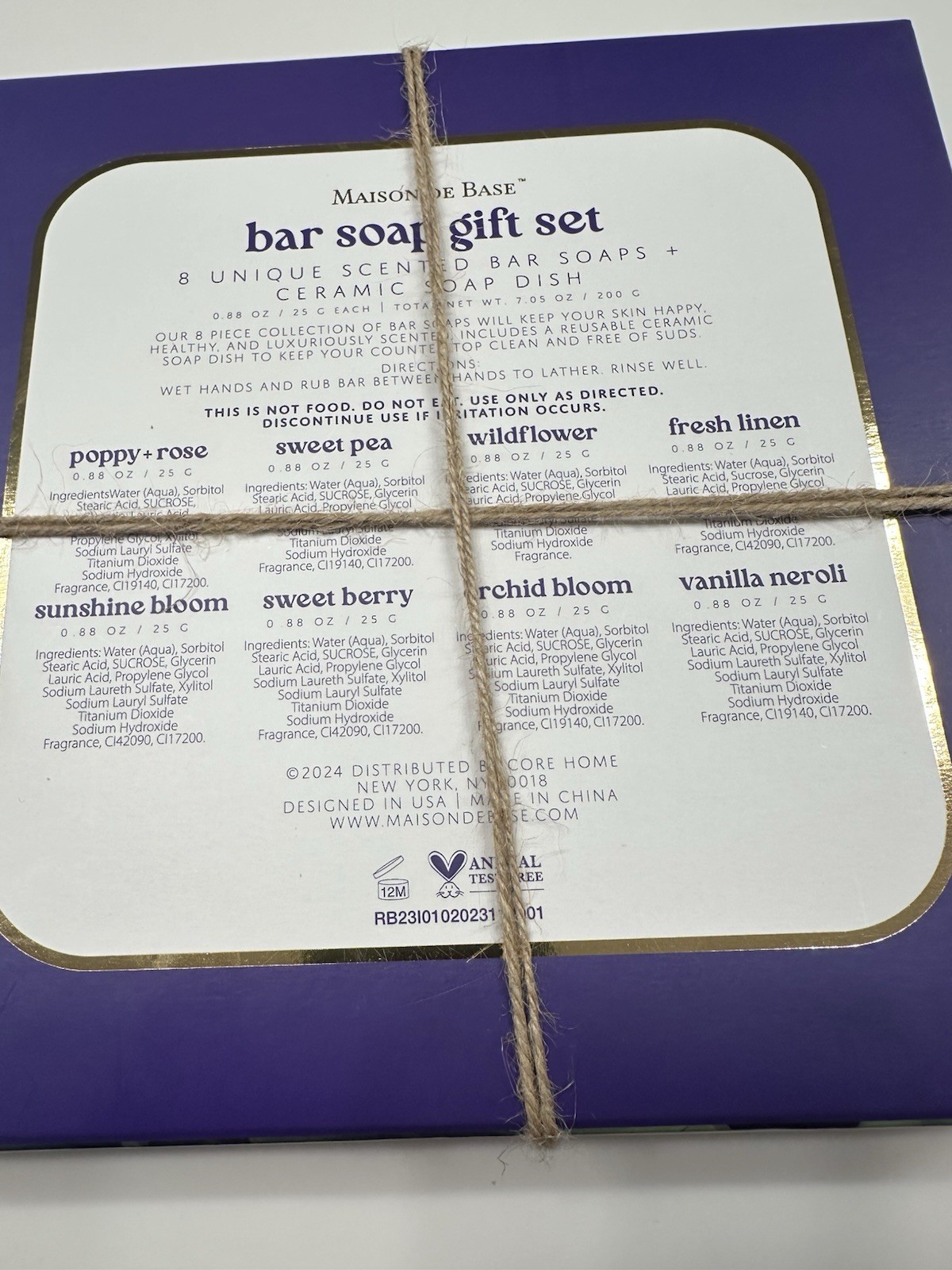 Bar Soap Gift Set – Multicolor Maison De Base Size: OS