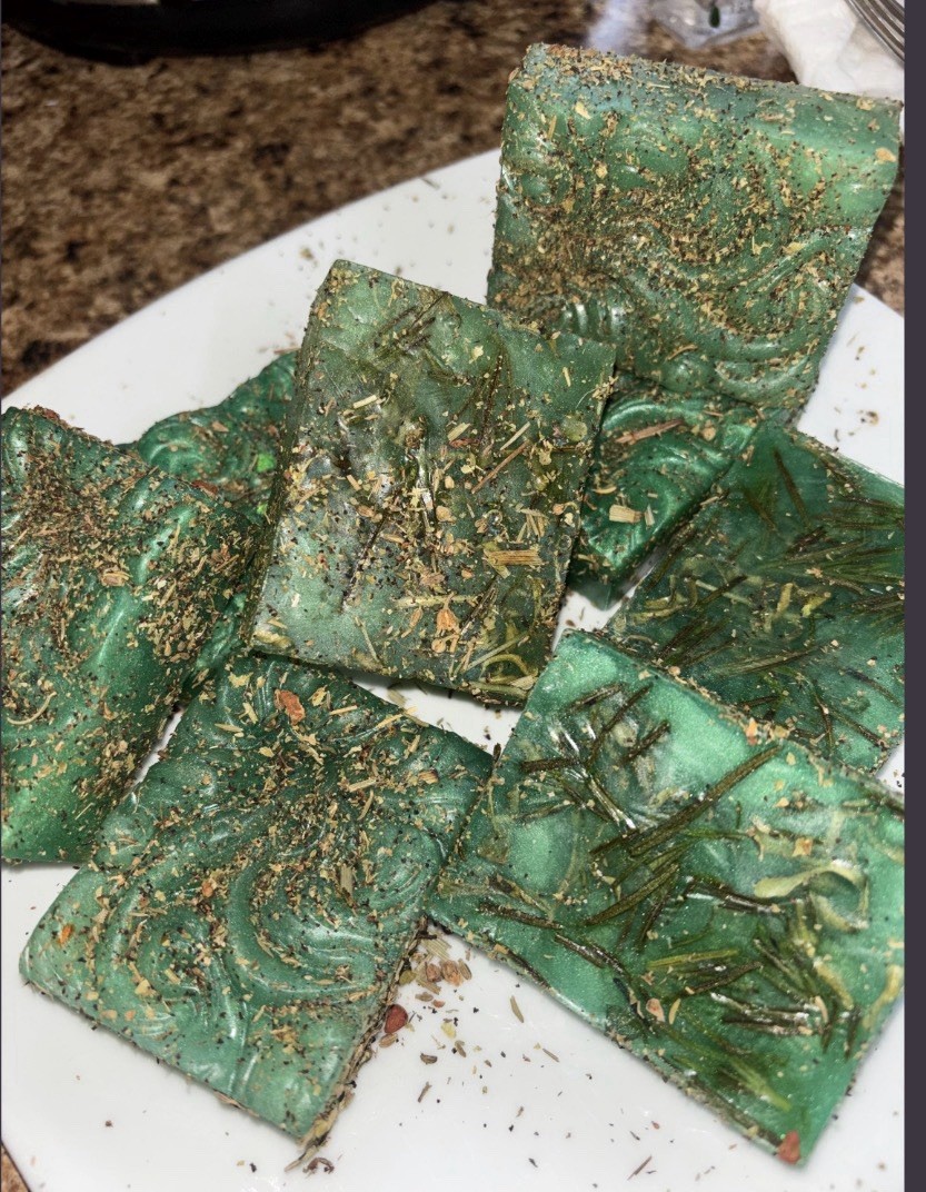 Jabón de Ruda y Romero Handmade Green Herbal Body Bar Soap for Body & Hands