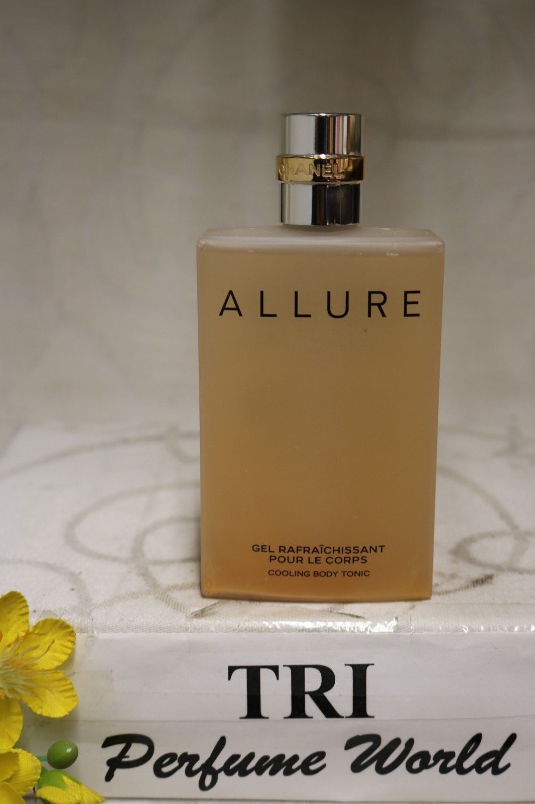 ALLURE by CHANEL Cooling Body Tonic for Women 6.8 oz. Splash * Dab-on