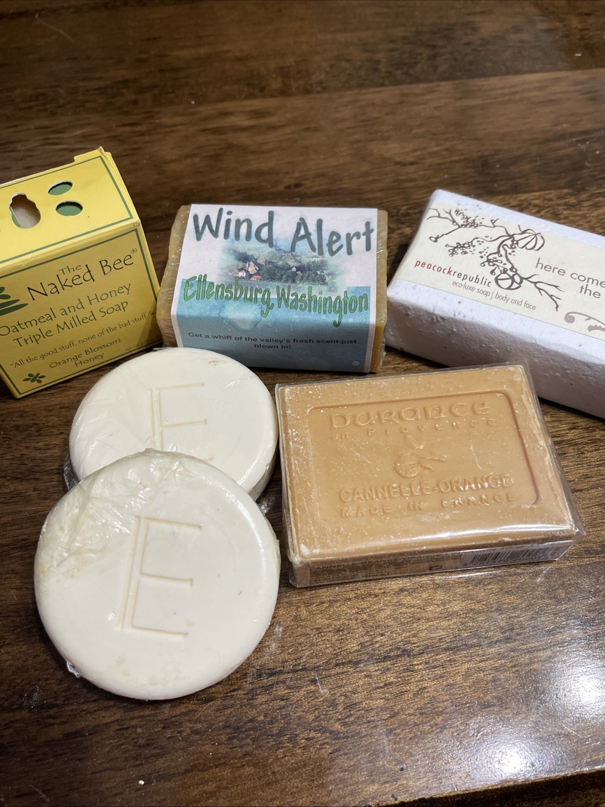 Soap Bar Lot 6 Mixed Variety Over 1 Pound Of Soap The Naked Bee Durance France