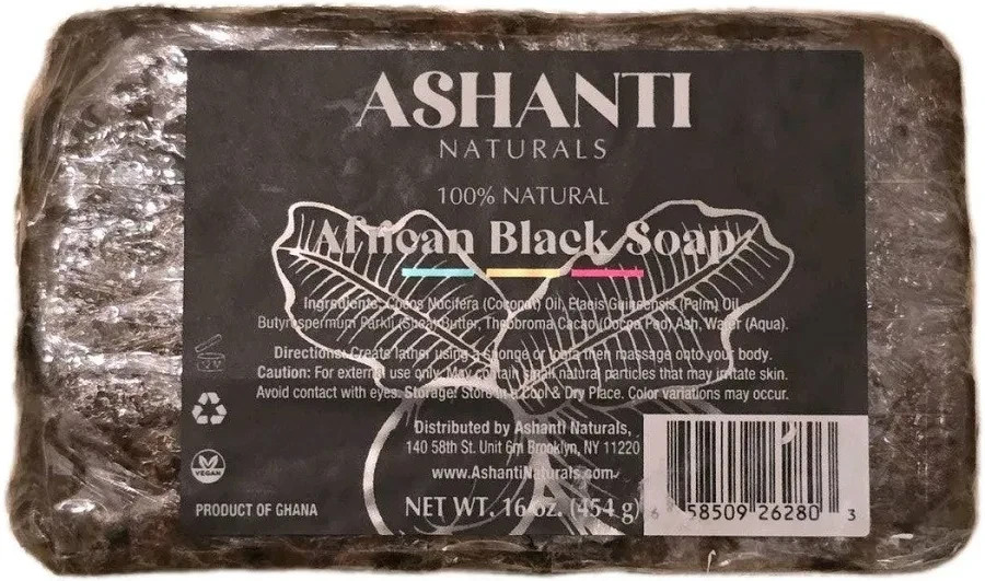 Ashanti Naturals African Black Soap Bar
