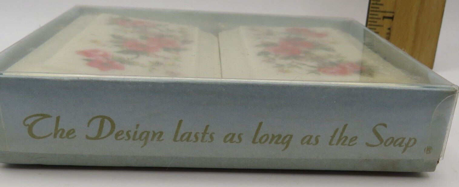 VTG Sealed Katherine Gray finest hard French soap 2-bar 5.5 oz Beach Sea Shells