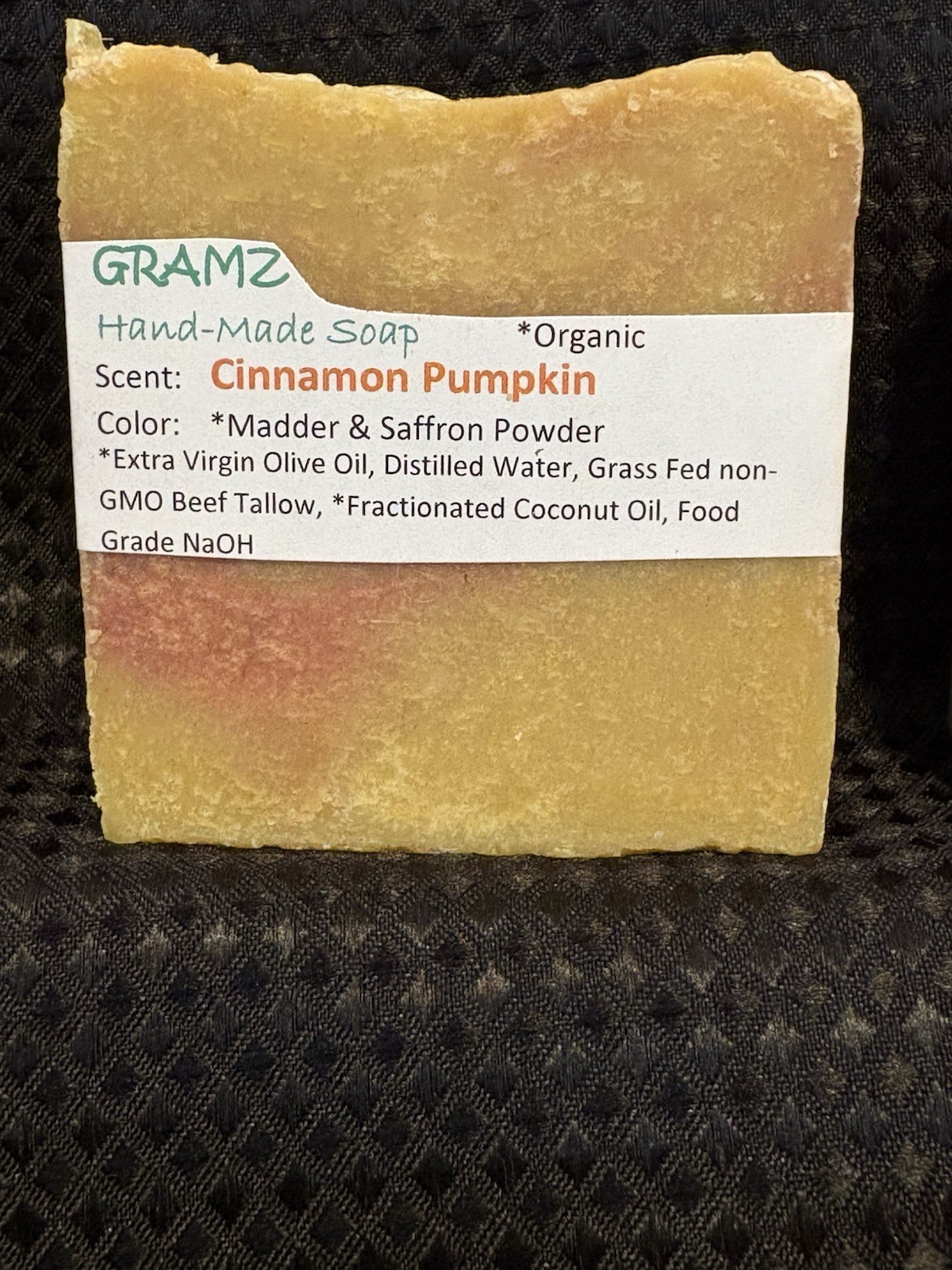 Grass Fed Beef Tallow Soap – Hand-Made Bar or Sample Size – Mostly Organic