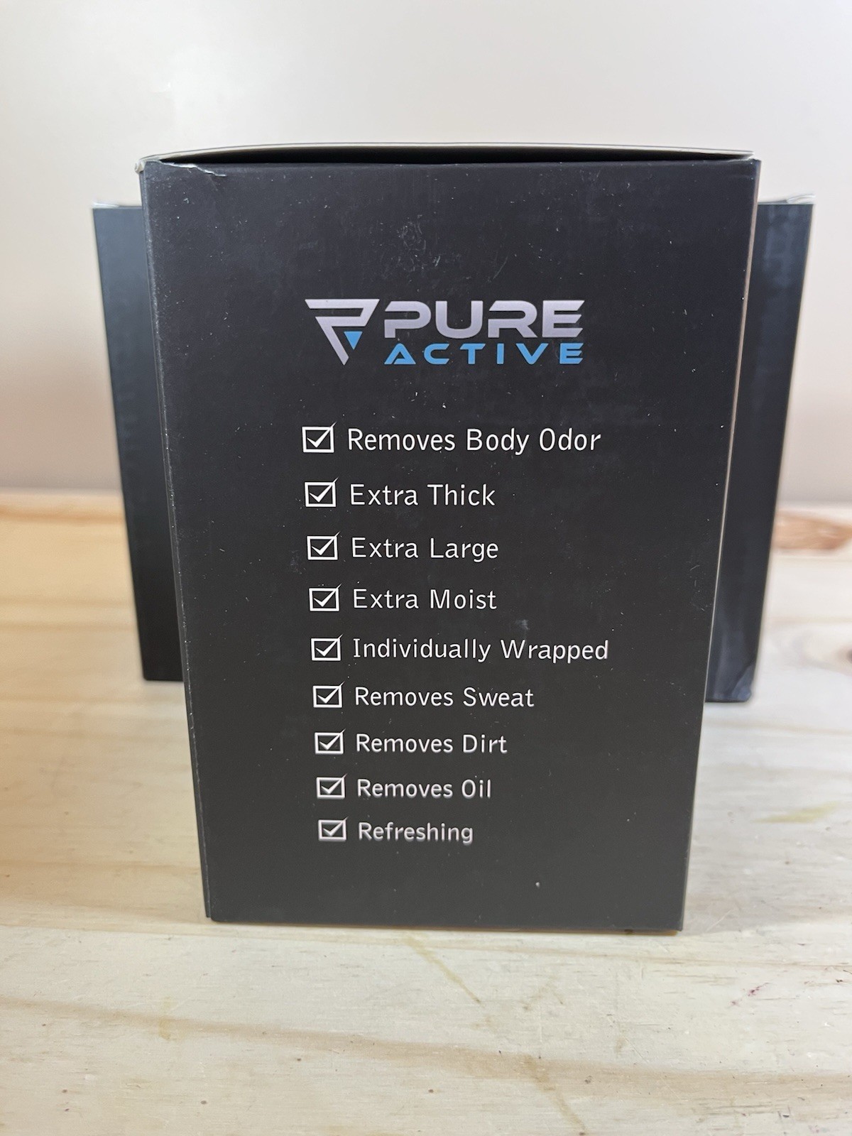 Pure Active Women’s Shower/ Body Wipes 60 Ind. Wrapped Personal Hygiene Exp ‘27