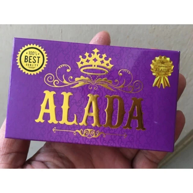 ALADA Yellow Herbal Soap Bar for Daily Use – 160g