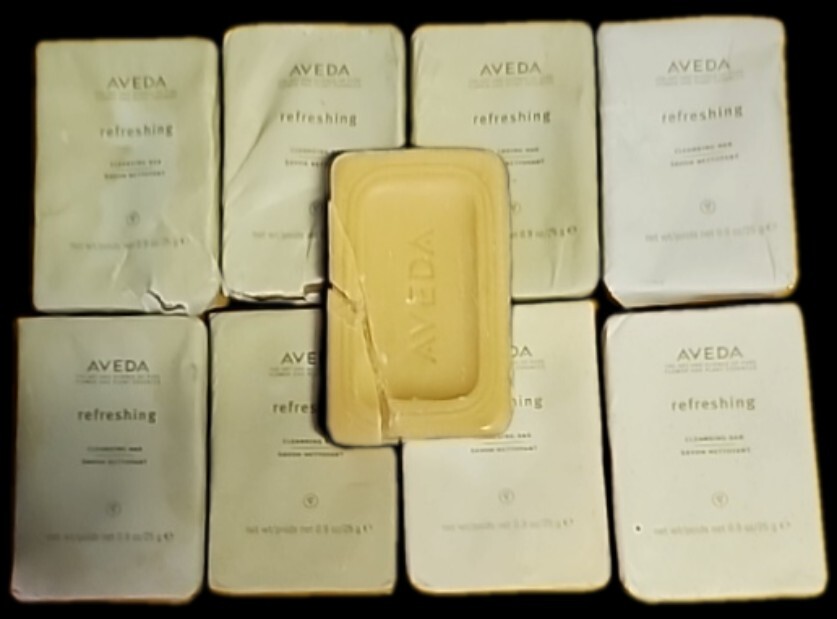 8 AVEDA REFRESHING CLEANSING BARS 0.9 oz/25g EACH NOS FREE SHIPPING USA + BONUS