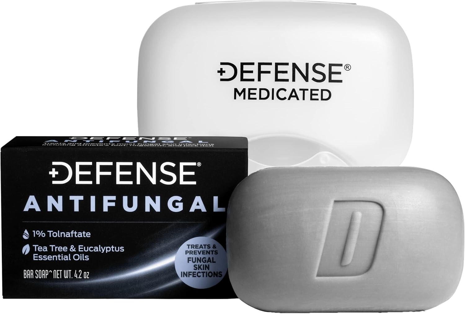 Tea Tree & Eucalyptus Infused Bar Soap – Powerful Athlete’s Foot & Itch Control
