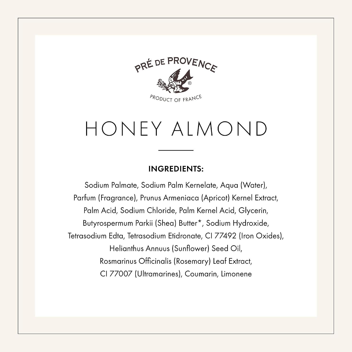 Luxury Honey Almond Shea Butter Soap Bar – Rich, Hydrating Formula, 5.3 Oz