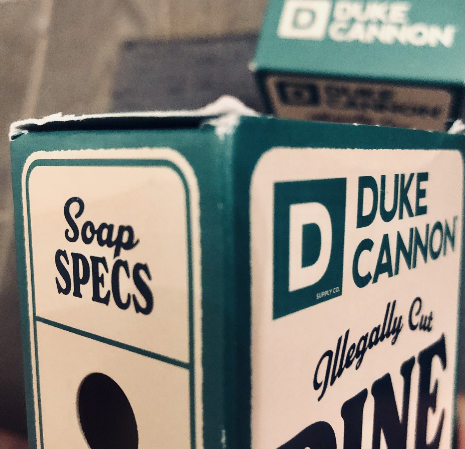Duke Cannon Illegally Cut Pine Big A.. Brick of Bar Soap 10 oz. (Lot of 2) New