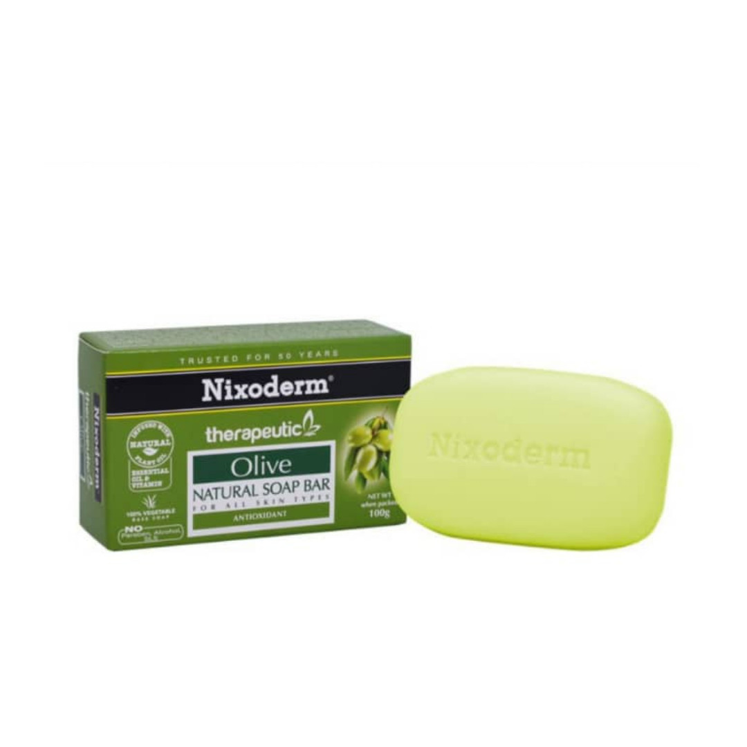 Nixoderm Natural Soap Olive (100g) x8pcs