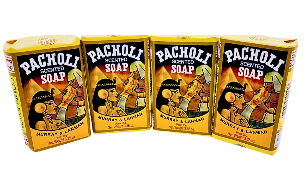 Murray & Lanman Pacholi Patchouli Scented Bar Soap 3.35 oz – Pack of 4