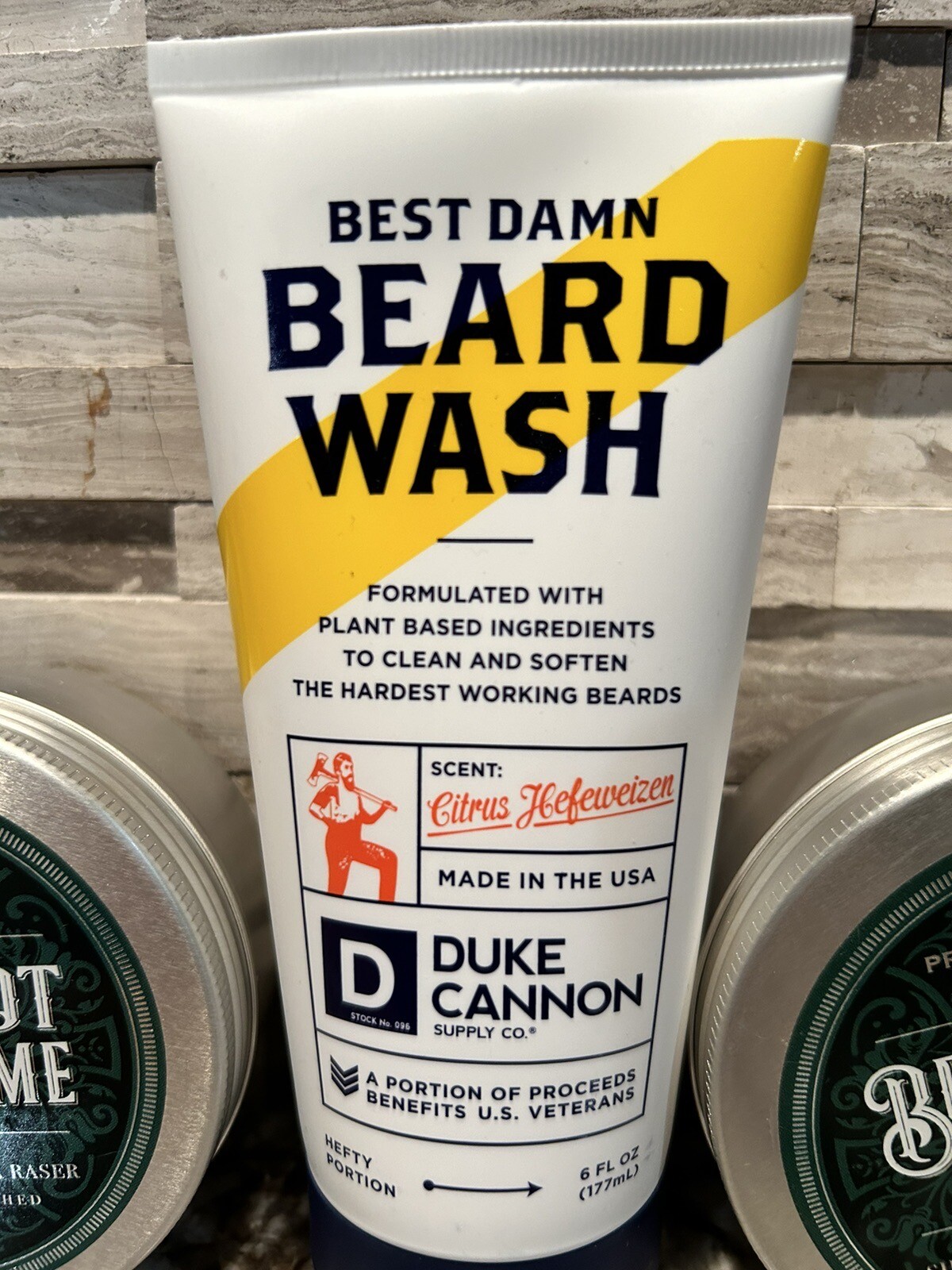 Pre de Provence Bergamot Thyme Men’s Fragrance Soap Duke Beard Oil And Wash Comb