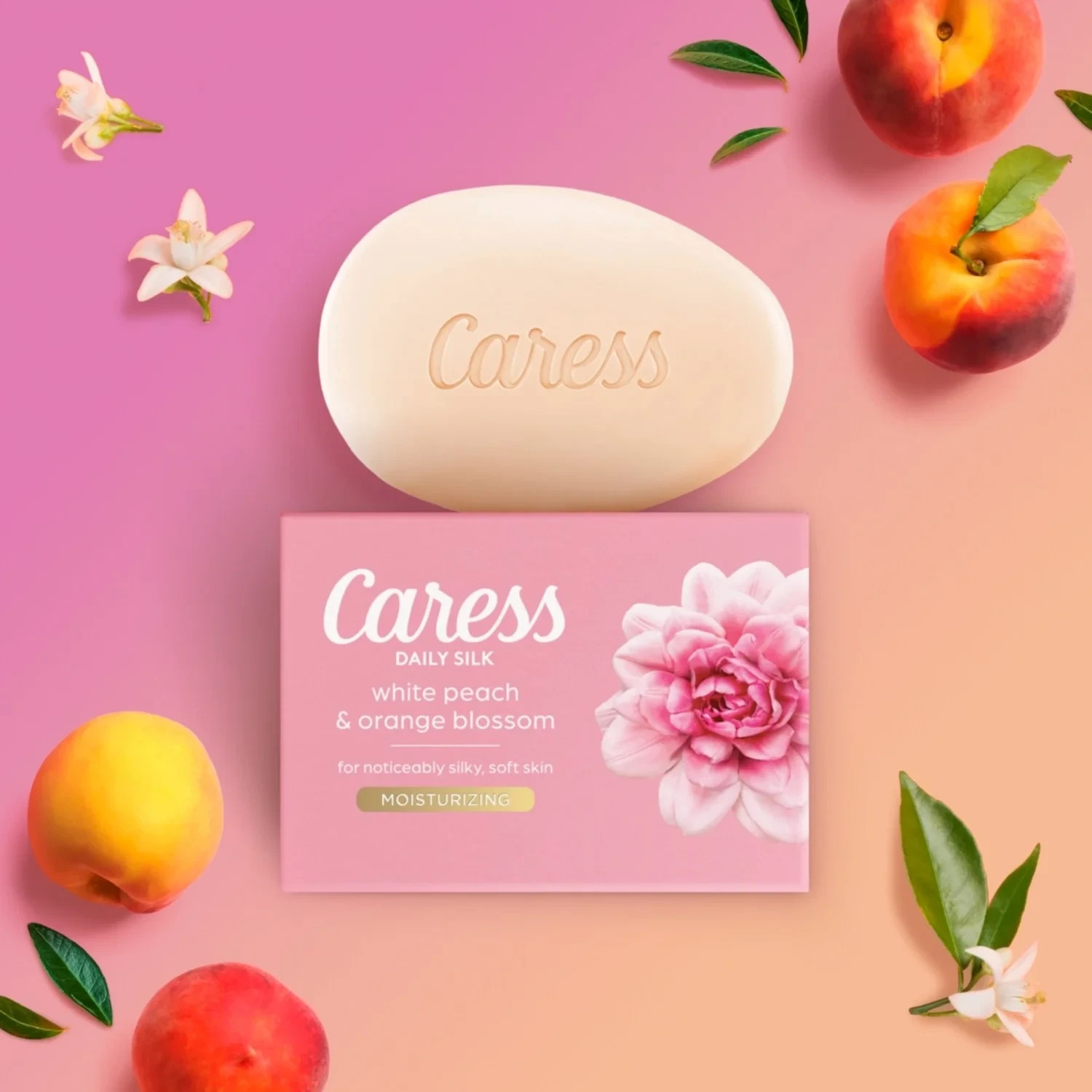 Caress Moisturizing Beauty Bar, Daily Silk, 30 Oz (3.75oz x 8), 8 count