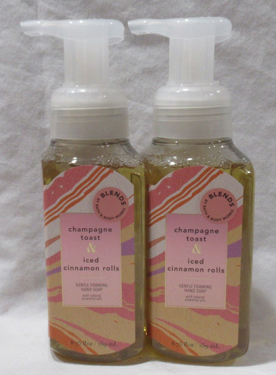 BLENDS by Bath & Body Works Foaming Hand Soap CHAMPAGNE TOAST ICED CINNAMON ROLL