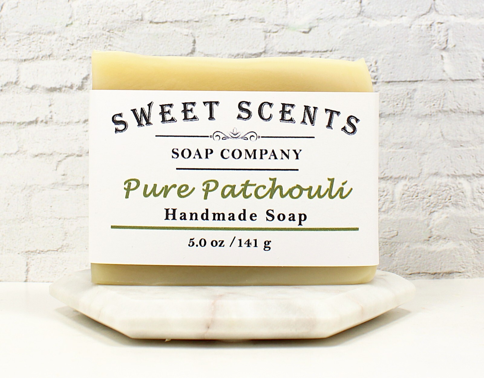 Pure Patchouli Soap – Handmade, Natural, Cold Process, Essential Oil Soap